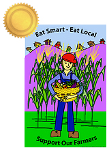 Eat Smart, Eat Logo Poster