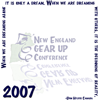 GEAR UP Conference Sticky Note